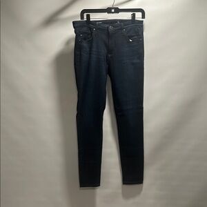 Ag Adriano Goldschmied Black Skinny Jeans Full-Length